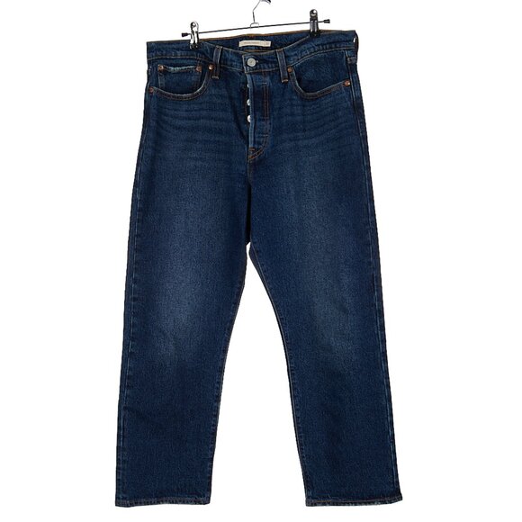 Levi's Women's Straight Leg Jeans - Indigo - Picture 1 of 5